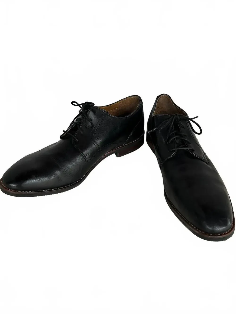 Nunn Bush Plain Toe Oxford Dress Shoes SZ 12W Wide NWOT